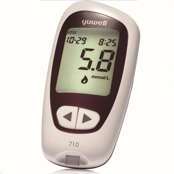 Mrosaa Yuwell Professional Medical Glucometer Monitor Portable Automatic Bio-Sensor Blood Glucose Meter