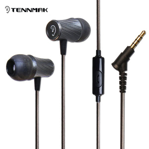 TENNMAK Banjor 3.5mm In-ear Earphone with Microphone Song Switch for Smartphone PC