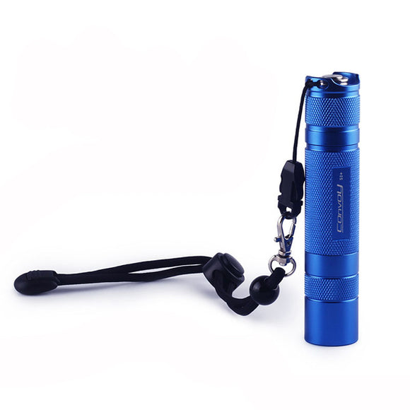 Convoy S2+ Blue XM-L2 7135*4 3/5Modes EDC LED Flashlight