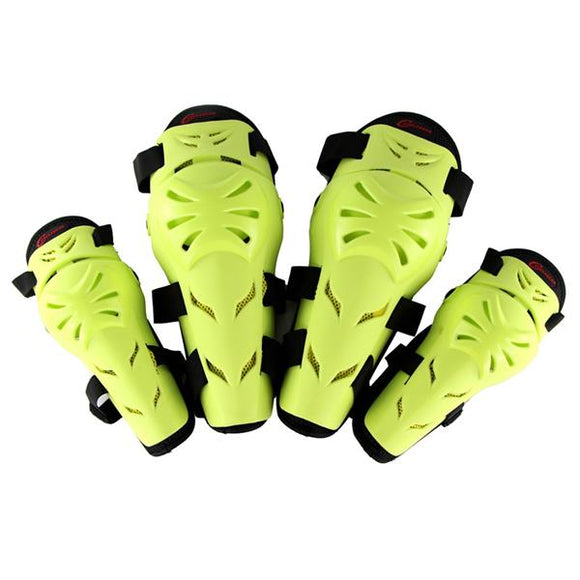 Multicolor Motorcycle Outdoor Sports Riding Protective Elbow Knee Pads