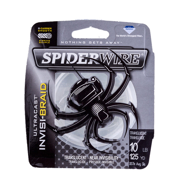 Spiderwire INVISI 114m/150m Crystal PE Braided Wire Fishing Line 8 Strands 6-80LB Braided Wire