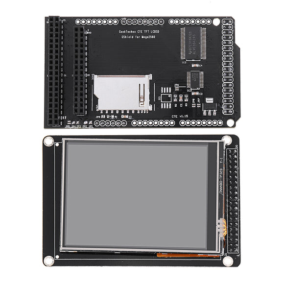 GeekTeches 3.2 Inch TFT LCD Display + TFT LCD Shield For Arduino Mega2560 R3