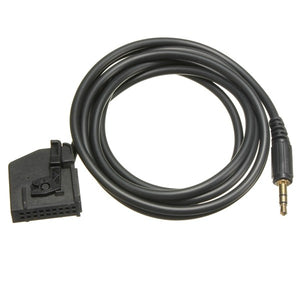 3.5mm 145mm Aux Line In Adapter Cable Radio for Vw Audi Skoda MFD2 RNS2 ipod MP3