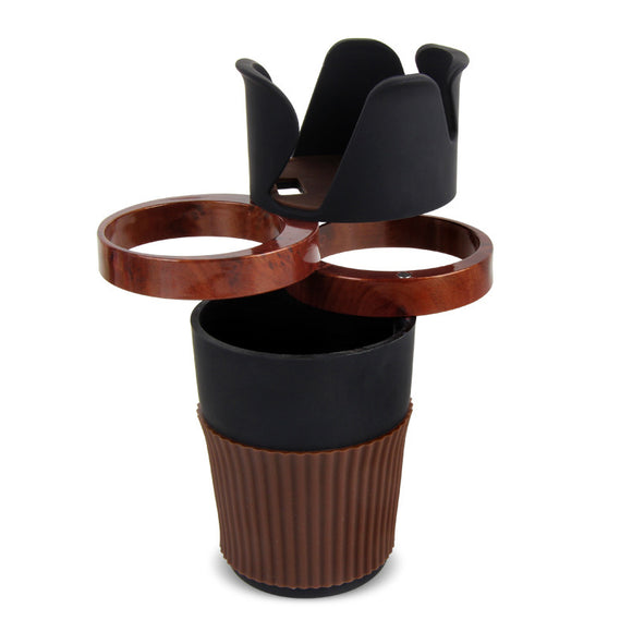 Car Air Outlet Water Cup Holder Three-Use Creative Cup Holder Multifunctional Storage Box Car Supplies