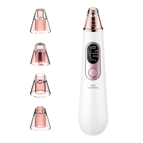 Vacuum Blackhead Remover LCD Display Electric Blaclkhead Pore Suction Cleaner Face Care Tool Beauty Instrument