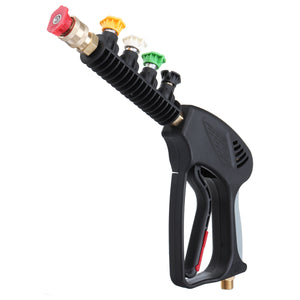 High Pressure Sprayer Nozzle Washer Interface Outer Wire 16.5mm with 5pcs GMP2.5 Nozzle