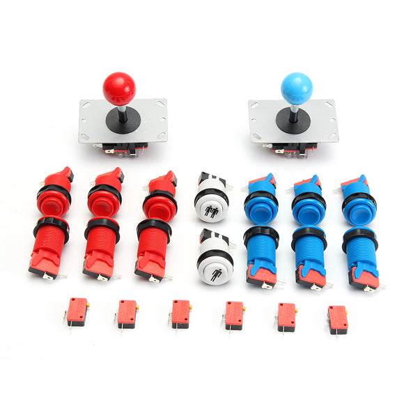 Joystick Push Button Start Button Micro Switch DIY Kit For Arcade Game