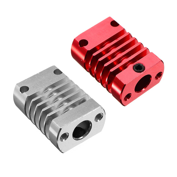 Red/Silver MK10 E3DV6 Heatsink Aluminum Block for 3D Printer