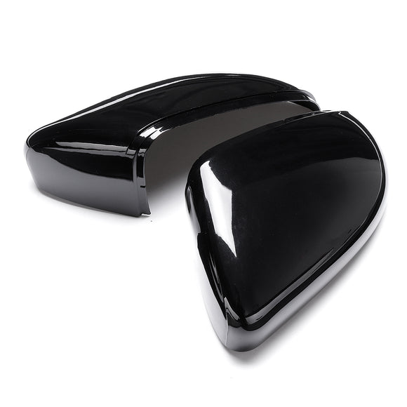 Front Wing Side Car Mirror Cover Housing Black Cap For VW Golf MK6 Touran 09-15