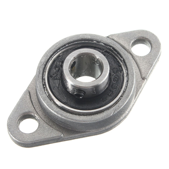 4pcs KFL08 Zinc Alloy Pillow Block Flange Ball Bearing 8mm Bore Diameter KFL Bearing