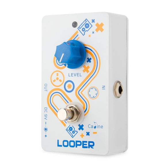 Caline CP-33 Looper Guitar Effects Pedal True Bypass Unlimited Recording Playback Function