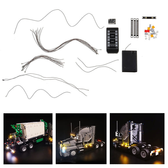 DIY LED Light String Kit For LEGO 42078 Technic Series Truck Car Decoration with Remote