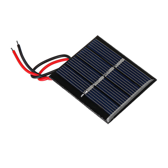 0.36W 2V 42.5*48.5*3mm Solar Panel  Epoxy Board with Wire