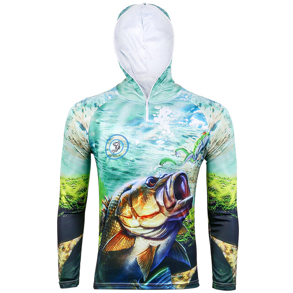 Ultralight Hooded Anti-UV Fishing Vest Quick Dry Sun Protection Fishing Clothing Shirts