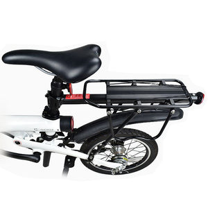 BIKIGHT Aluminum Alloy Sorage Rack for XIAOMI Qicycle EF1 Electric Bicycle Cargo Rack Rear Rack Bike