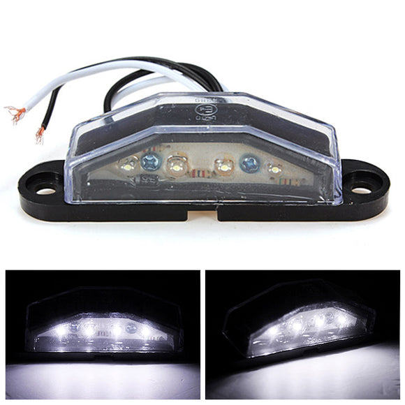 Truck UTE 4 LED Number License Plate Lights Trailer Caravan Lamp