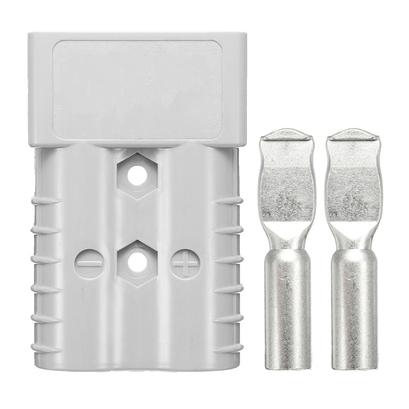 350A 2 Pcs Battery Quick Connector AWG 2/0 Plug Connect Disconnect Connector Gray