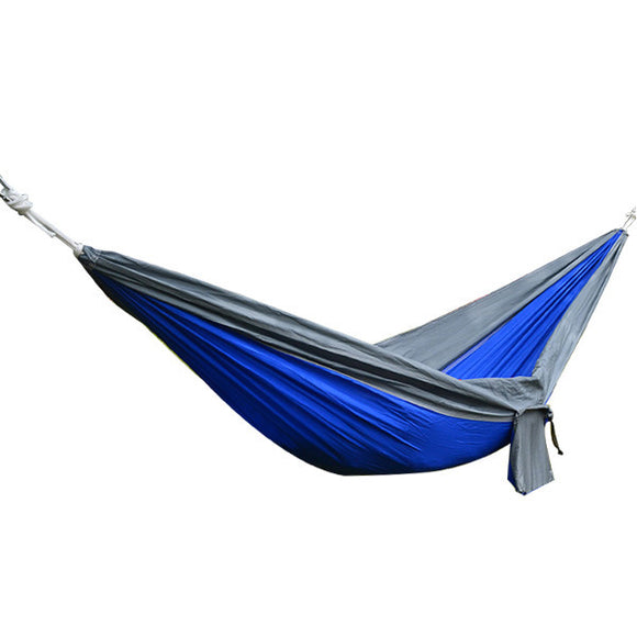 IPRee 270x140CM Portable Parachute Hammock Nylon Double Swing Bed For Camping Hiking Travel