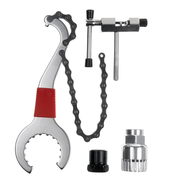 Bicycle Repair Tool Set MTB Bike Chain Cutter Chain Removel Bracket Remover Kit