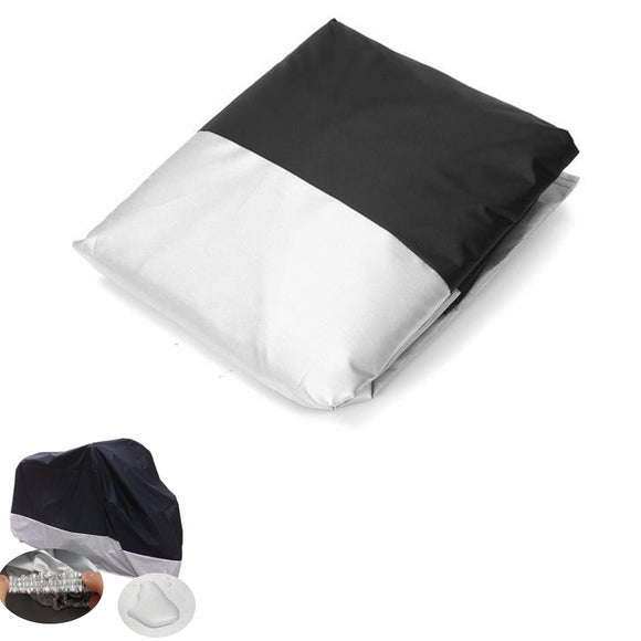 265x105x125cm 420D Oxford Fabric Motorcycle Motor Bike Waterproof UV Rain Cover