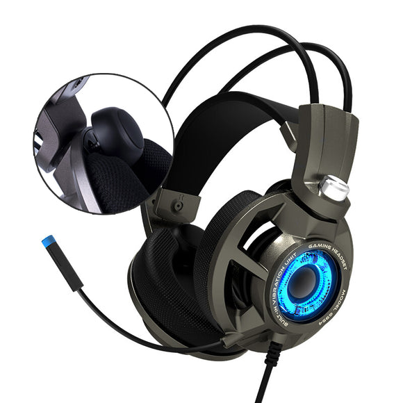 SOMiC G954 USB Wired  Virtual 7.1 Surround Sound SVE Vibration Gaming Headphone Headset