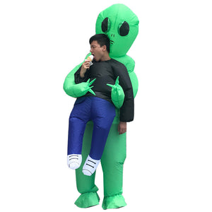 Inflatable Toy Costume Carnival Party Fancy ET Aliens Clothing For Adults Free Shipping