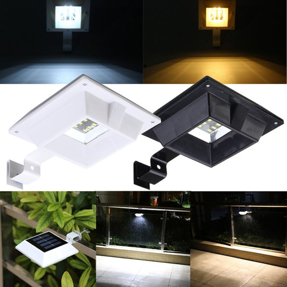 Waterproof LED Solar Power Light Control Sensor Wall Lamp Outdoor Security Fence Light