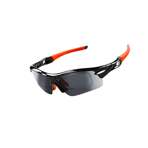 OBAOLAY Riding Glasses Outdoor Polarized Cycling Sunglasses Set