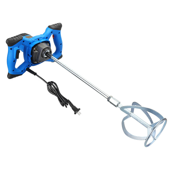 2000W Variable 6 speed Handheld Electric Concrete Cement Mixer Thinset Mortar Grout Blender Cement