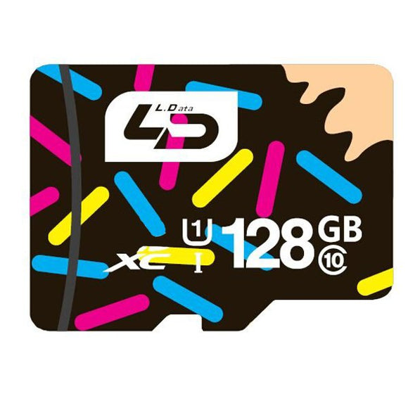 LD 128GB Class 10 High Speed Flash Memory Card TF Card For Mobile Phone
