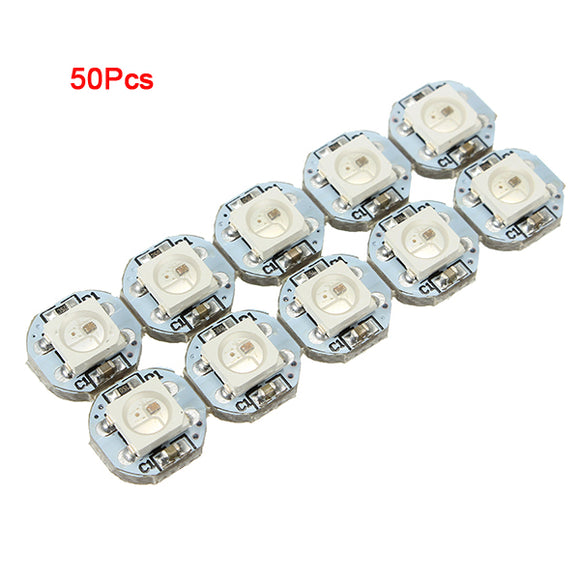 50Pcs Geekcreit DC 5V 3MM x 10MM WS2812B SMD LED Board Built-in IC-WS2812