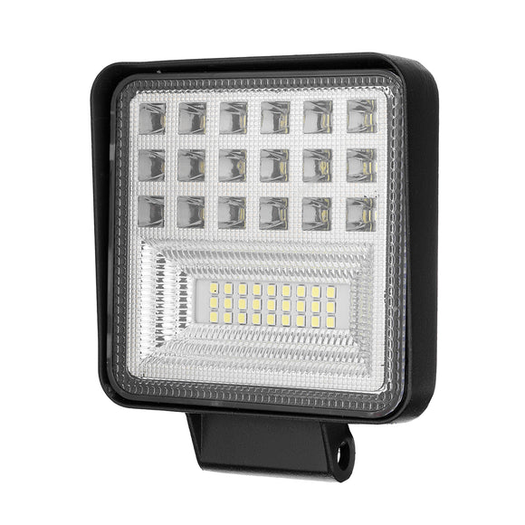 3Pcs 126W LED Work Light Bar Flood Spot Lights Driving Lamp Offroad Motorcycle Car Truck SUV