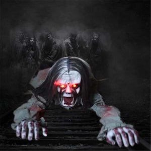 Halloween Crawling Baby Zombie Prop Animated Horror House Party Floor Decoration Toys