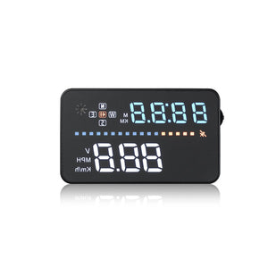 3.5 Inch A3 Car Multi-color HUD Head Up Display Built-in GPS Module Apply for OBD1 and OBD2