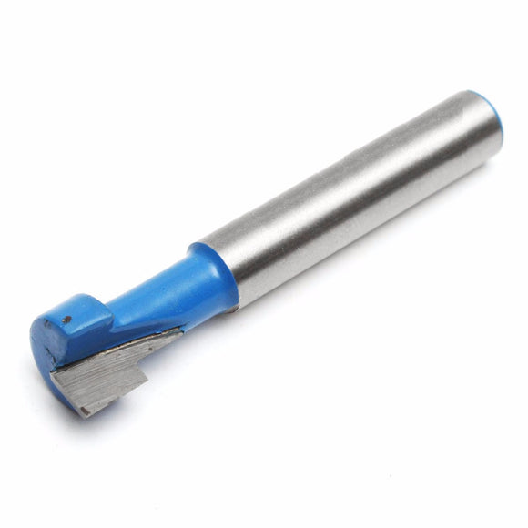 1/4 Inch Shank T-Slot Router Bit Cutter End Mill Router Bit For 9MM Hexagon Bolt Woodworking Cutter