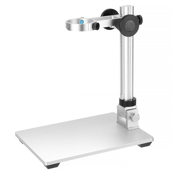 Mustool Aluminum Alloy Adjustable Stand Bracket Holder Microscope Holder with Big workbench for Digital Microscope Suitable for Most Models G600 G1200