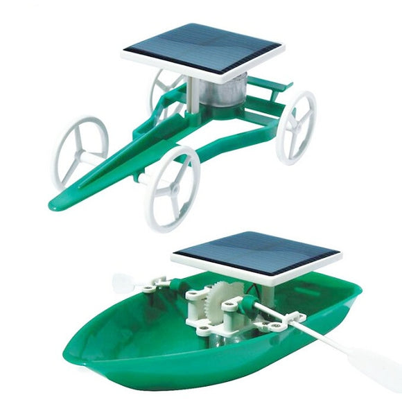 DIY Children's Educational Toy Solar Green Power Experiment Kit Preschool Science Creation