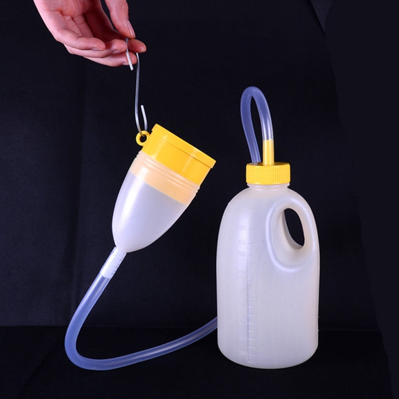 1700ml Elder Male Paralyzed Urine Collector Pee Holder Chamber Pot Incontinence Aid Large Capacity