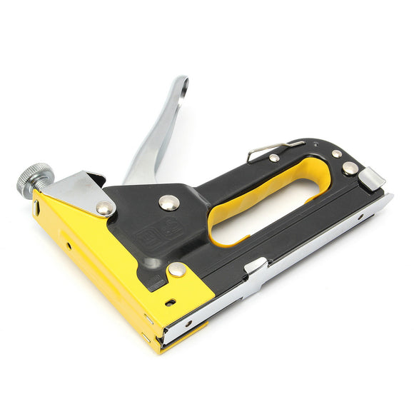 Multipurpose Three-way Shooting Staple Gun Yellow Stapler Staple