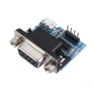 10pcs RS232 to TTL Serial Converter Module DB9 Connector MAX3232 Serial Module With Cable