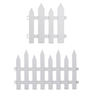 Plastic Fence Courtyard Indoor Garden Edging Border Panel Flower Yard Decorations