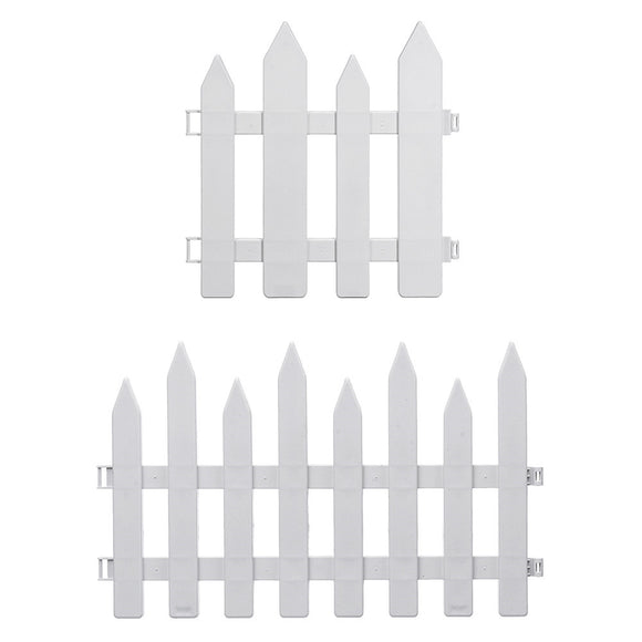 Plastic Fence Courtyard Indoor Garden Edging Border Panel Flower Yard Decorations