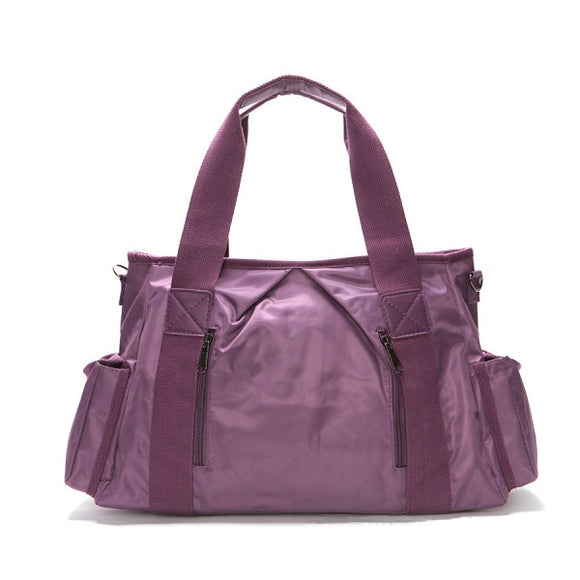Women's Quality Waterproof Light Weight Nylon Casual Functional Handbag Shoulder Bag