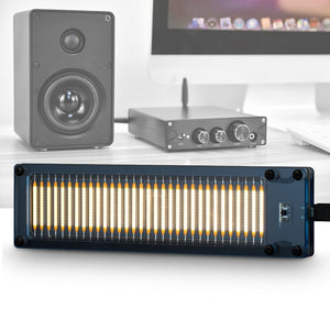 Mini 32-Bit MIC Sound Level Dot Matrix DIY Kit Wireless Music Spectrum Audio Lamps For Home Audio Amplifier