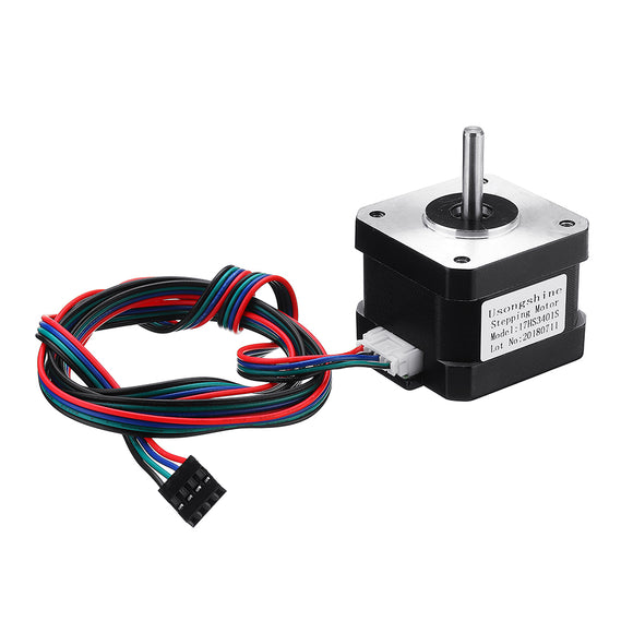 17HS3401S Nema17 4-lead 1.3A 42BYGH Stepper Motor For 3D Printer CNC Part