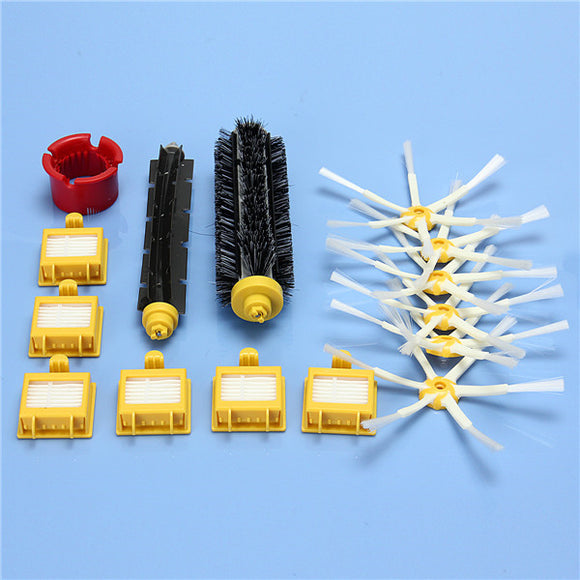 15pcs Vac Filtro with Armed Side Cepillos for iRobot Roomba 700 Series 760 770 780 790