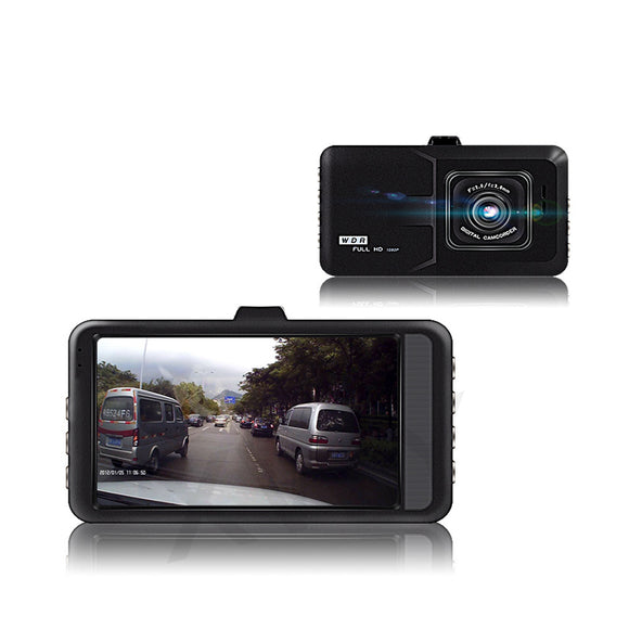 Full HD 1080P LCD Car DVR Dash Video Recorder Night Vision Motion Detector G-sensor Camera