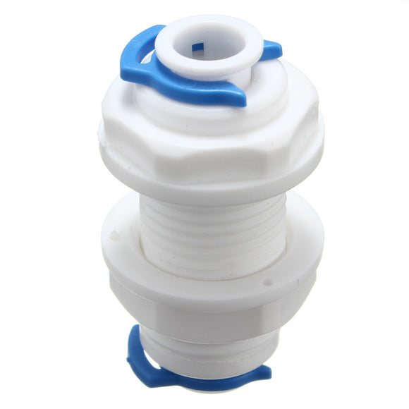 Adapter 1/4  Water Purifier Connector Reverse Osmosis System Part with 2 Clasps