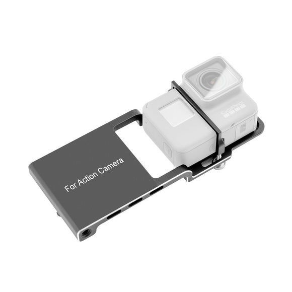 Aluminum Alloy Handheld Gimbal Adapter For DJI OSMO ACTION Sport Camera