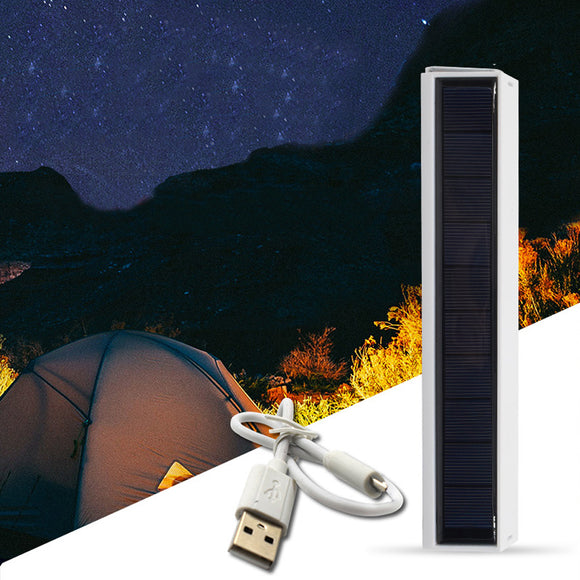 Solar Power 30 LED USB Rechargeable Waterproof Magnet Camping Light 4 Modes Portable Emergency Light